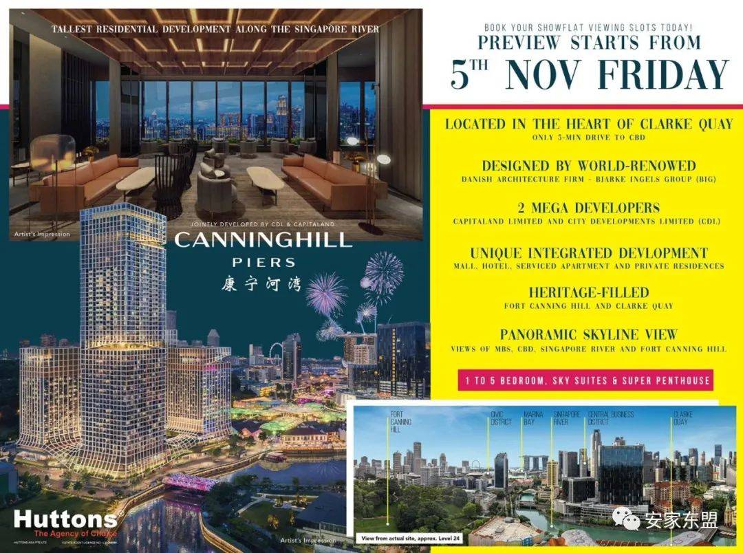 康甯河灣Canninghill Piers今天選房,感謝財神保佑,接下來就是看運氣能否選到房了,$2634psf起