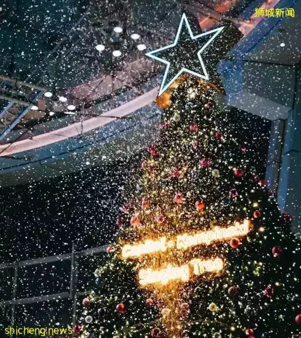 在新加坡看雪,让圣诞更有氛围