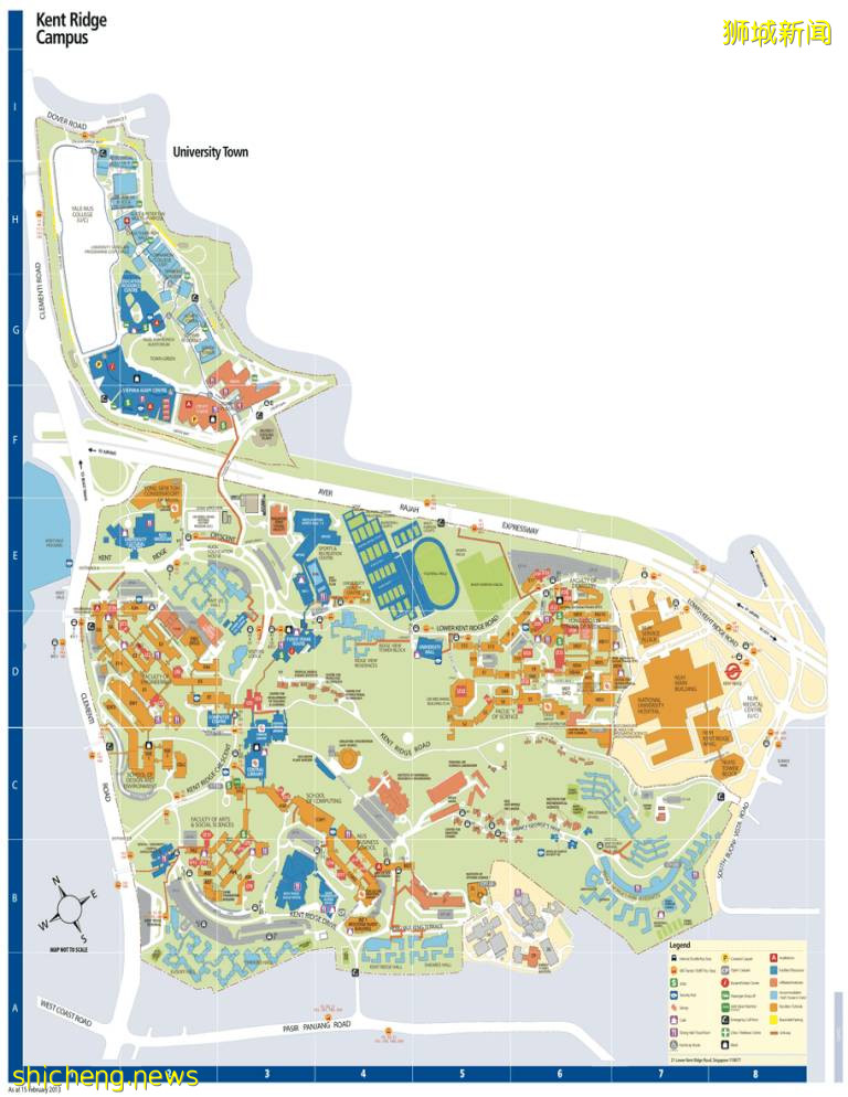 国大地图 一文掌握NUS校园分布