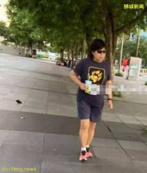 ◤新國CCB◢ 違例被控 保釋在外 “無罩嫂”在外又沒戴口罩