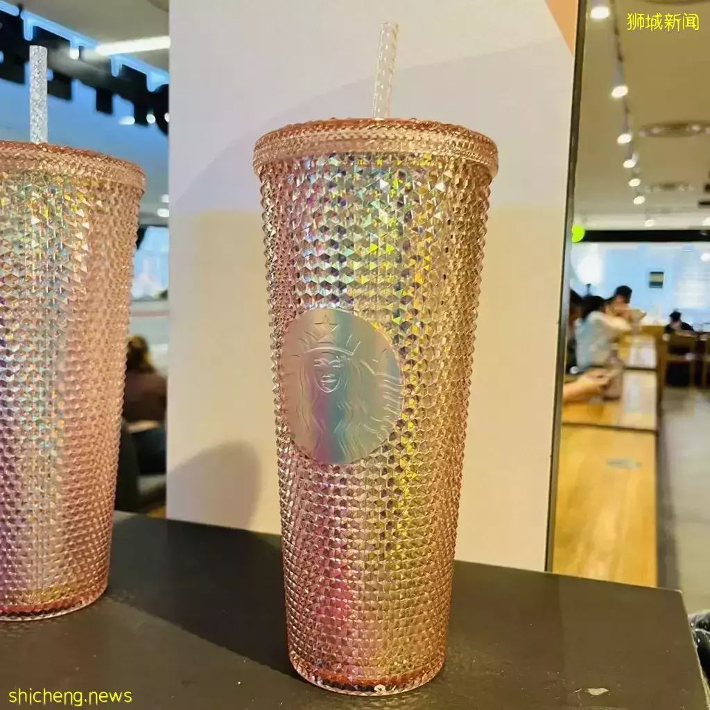 星巴克超火玫瑰金系列新品！現已全島上市
