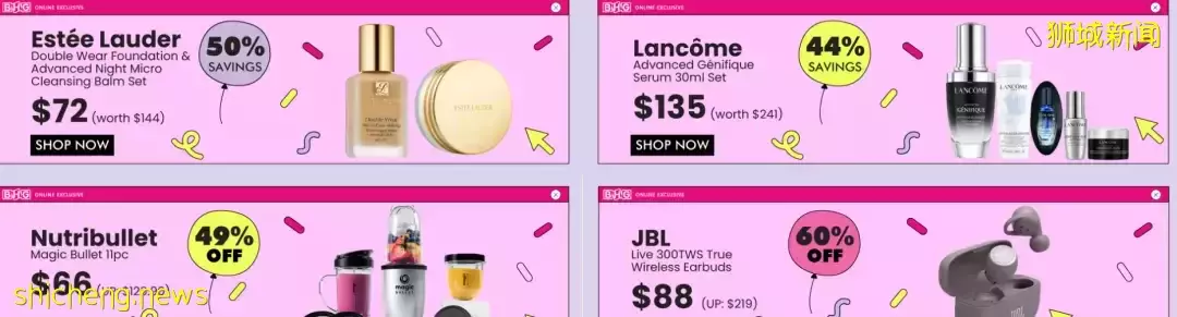 义安城、BHG大促！名牌包半价，玩具3折！这3家商场全年80%OFF