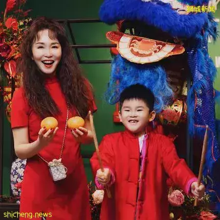 范文芳携爱儿献新年祝福 愿大家过个“wonder虎年”