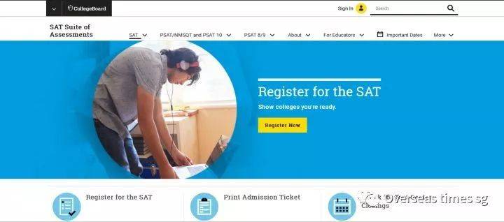 SAT考试报名流程
