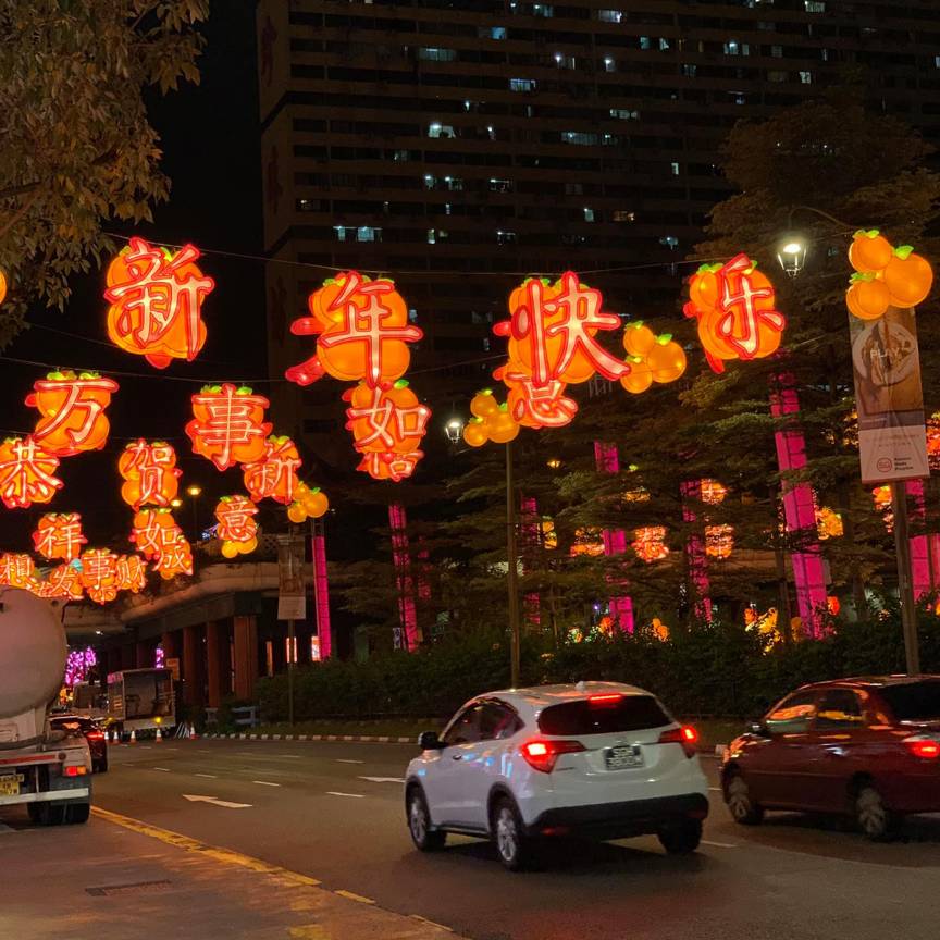 滿滿年味～牛車水農曆新年亮點已開啓，牛氣沖天