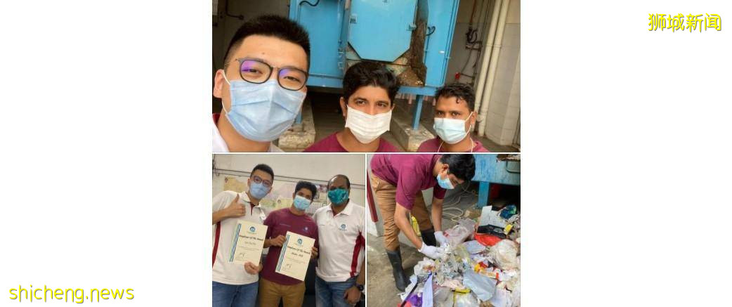 狮城男误扔订婚戒 · 市镇会职员翻垃圾助寻