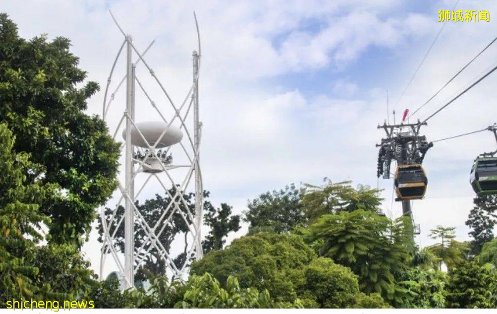 實拍!濱海灣花園新景點+聖淘沙首個“天空喜立”開放