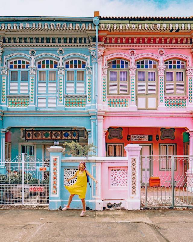 新加坡彩色地带🌈  10个绚丽脱俗的推荐地点，捕获人间彩虹