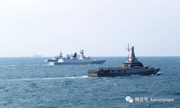 多图!实拍疫情下的新、中海军联合军演