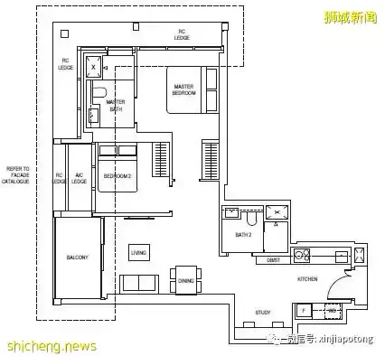 ​康甯河灣 新加坡河畔新地標，兩大著名發展商，背山靠水，風水佳，稀缺綜合項目