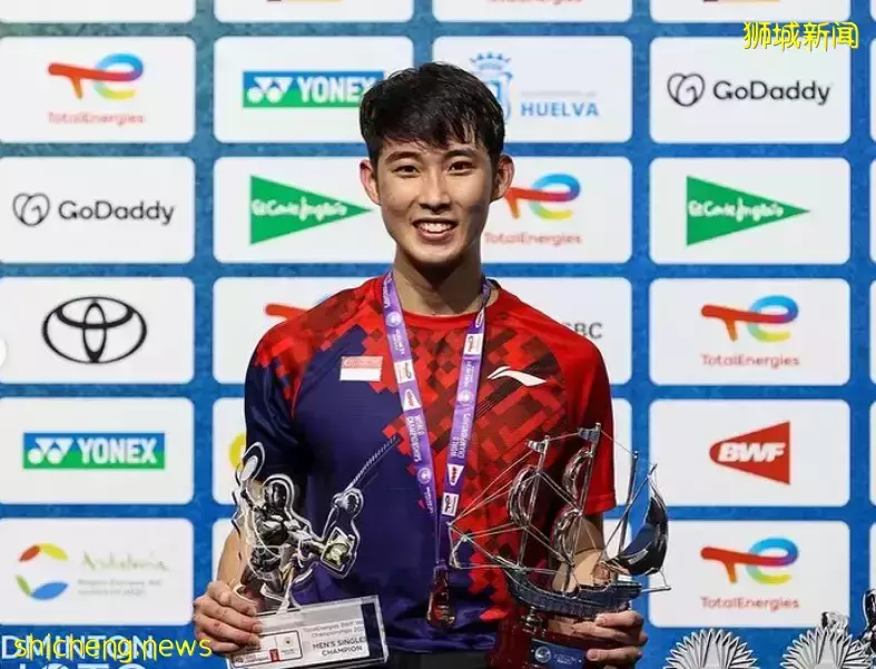 新加坡第一人!李顯龍、黃循財發文恭喜他勇奪世界冠軍