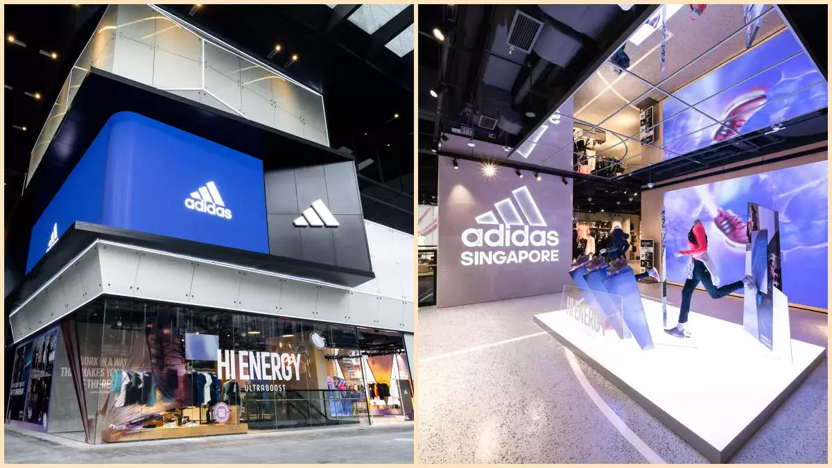 全新加坡最大Adidas开幕, 三层楼高+融合新加坡元素