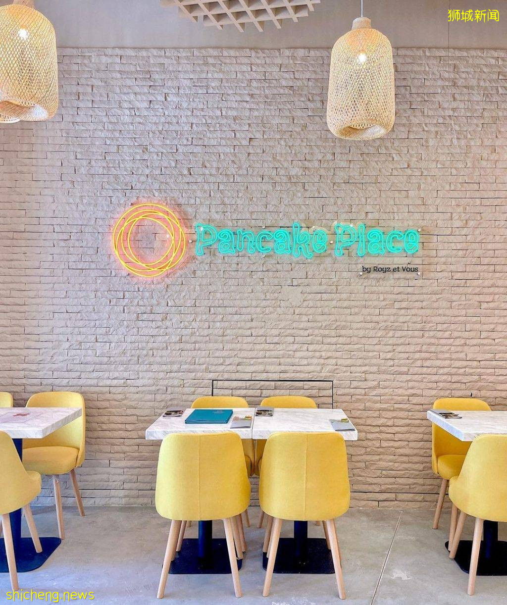 Pancake Place松餅專賣店🥞顔值+味道雙在線、鹹甜口味挑戰味蕾!讓人甘心長胖啊😘 .