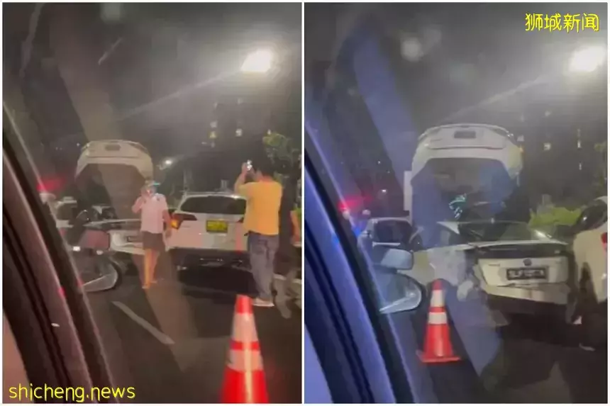泛岛高速公路同一地点接连发生2起车祸：男子因涉嫌酒驾被捕，2人被送往医院