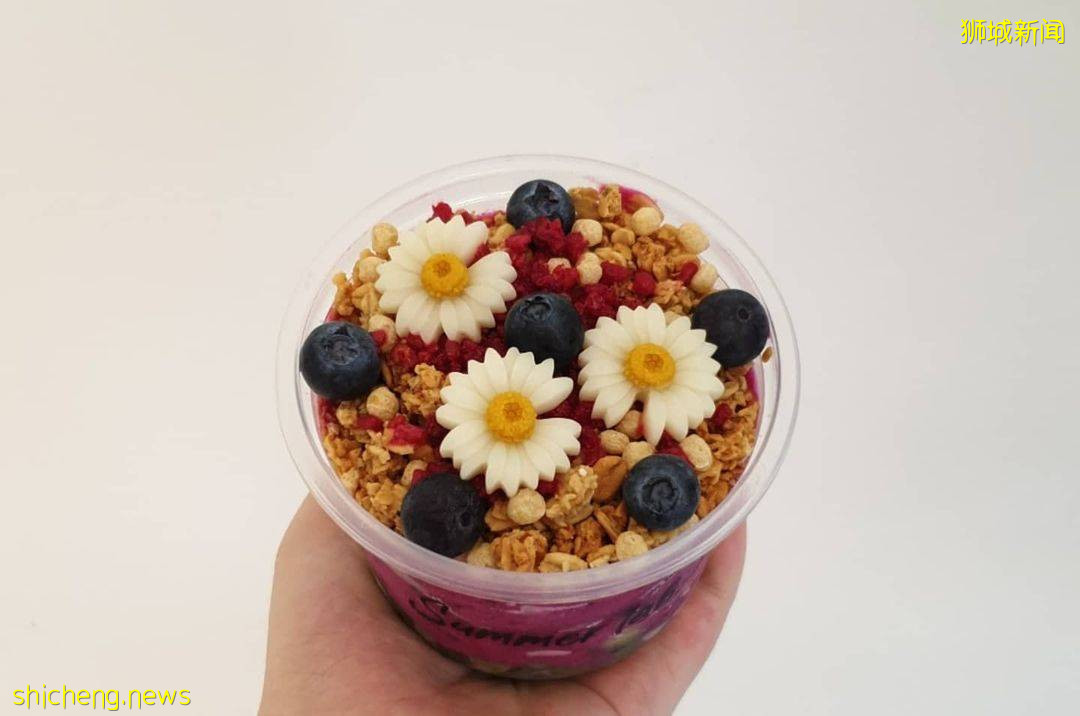 “Summer Lab”會開花的Smoothie Bowl🌼果凍鮮花100%可食用！低卡、清爽、超強飽腹感😘