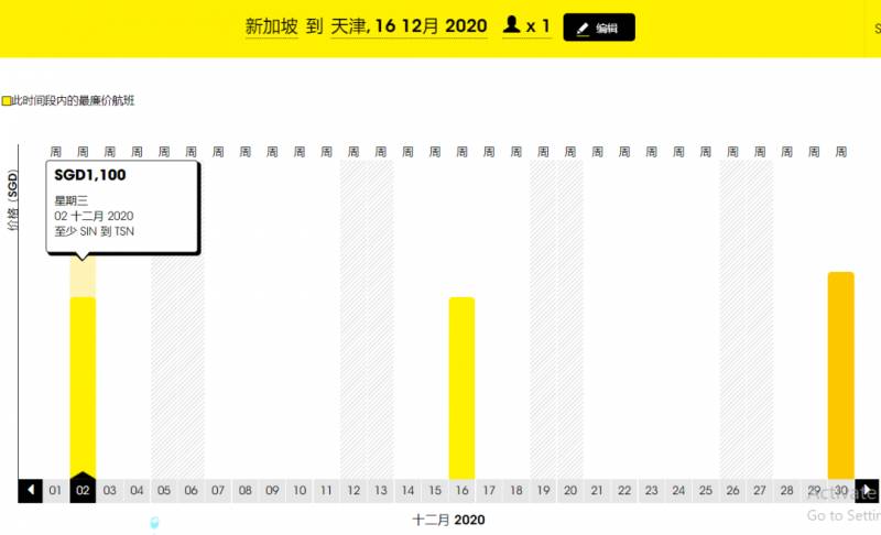好消息！新加坡/中國又開通一條新航線，單程低于1000新