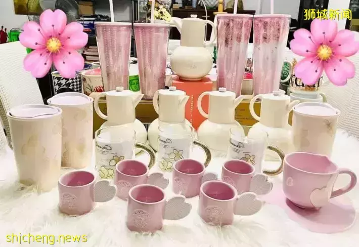 超浪漫星巴克樱花季限定新品已上线!包含多种杯子、水壶、折叠饭盒甚至还有樱花雨伞哦