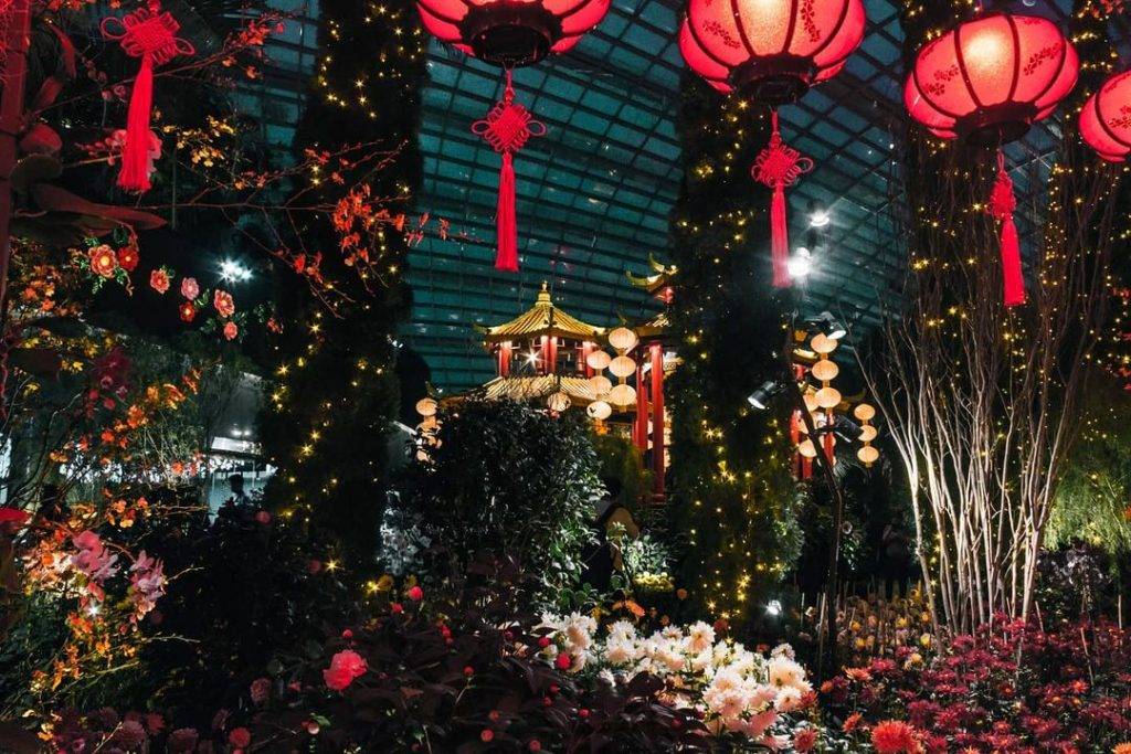 喜迎新春第一彈🧨 濱海灣花穹，15日迎牛年新春花卉展🐮喜氣洋洋慶新年，票價僅從S$5起