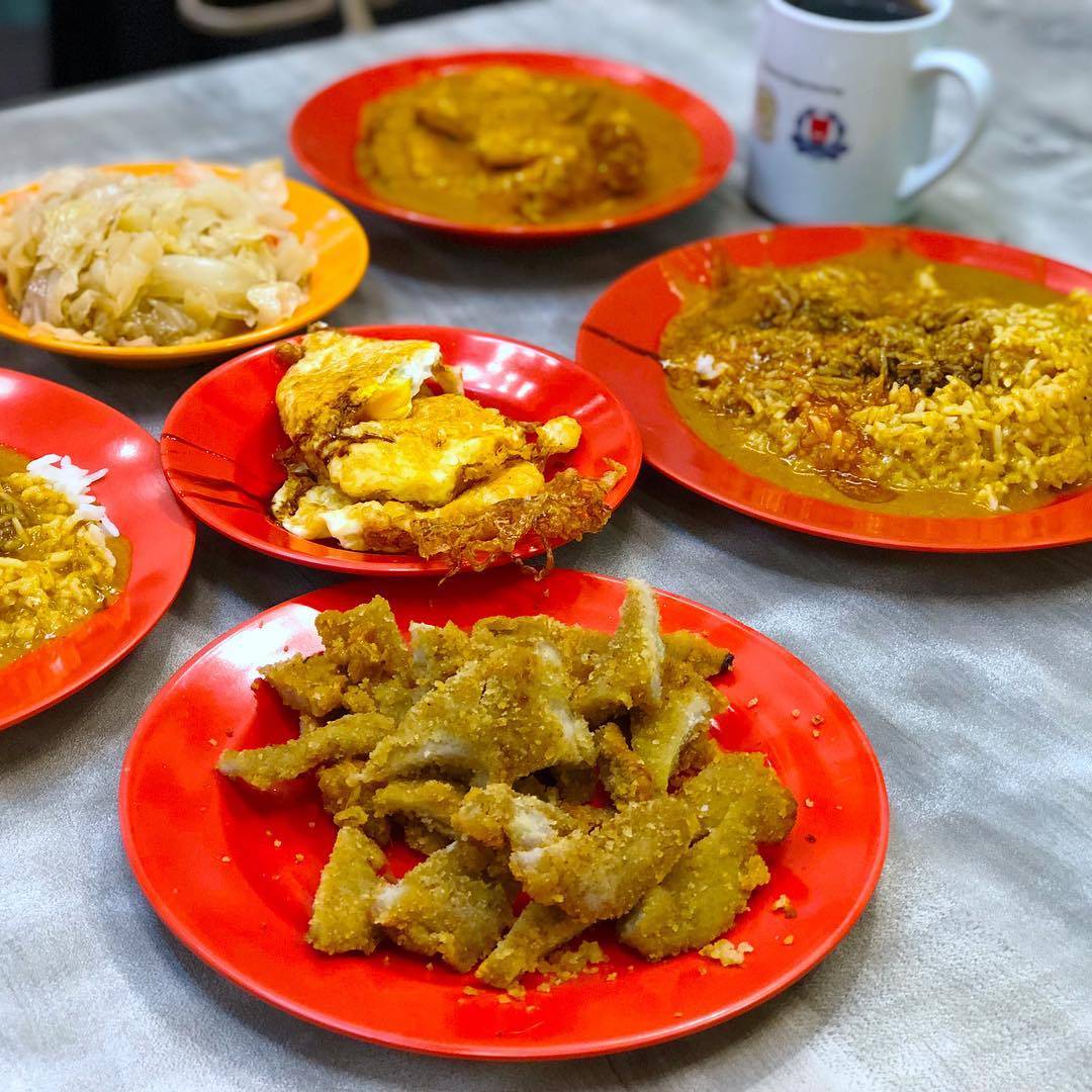 在地人才知道的美味🍛美芝律剪刀剪咖喱饭✂配菜全剪开+秘制咖喱汁,美味度爆表🔥