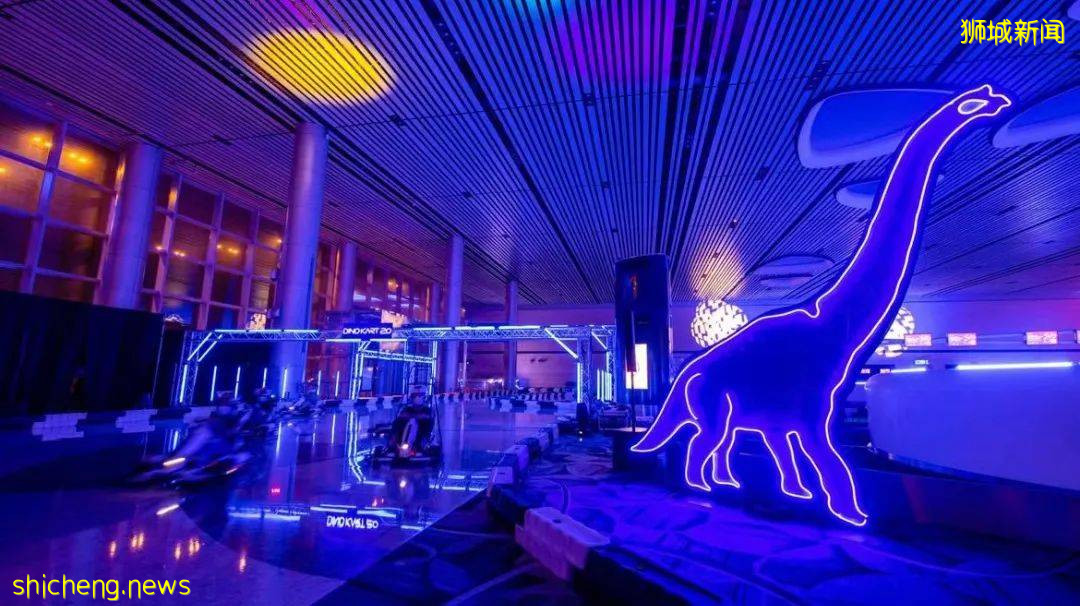 恐龙、游园、卡丁车、环球之旅,樟宜机场都能玩