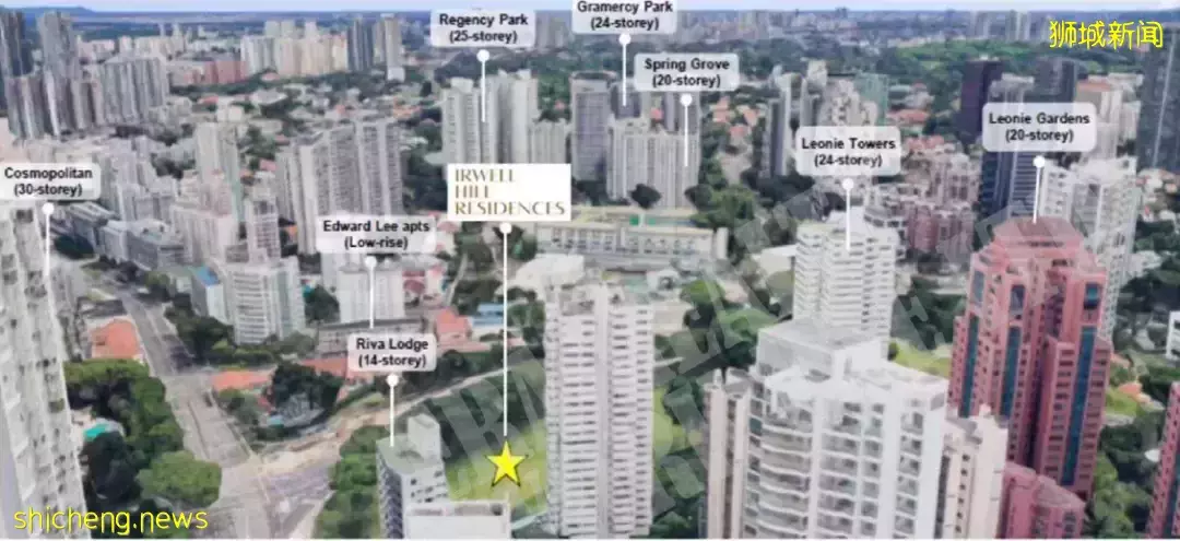 樂居新加坡 IRWELL HILL RESIDENCES 烏節路稀缺地段 市中心的花園建築 年度優質房盤