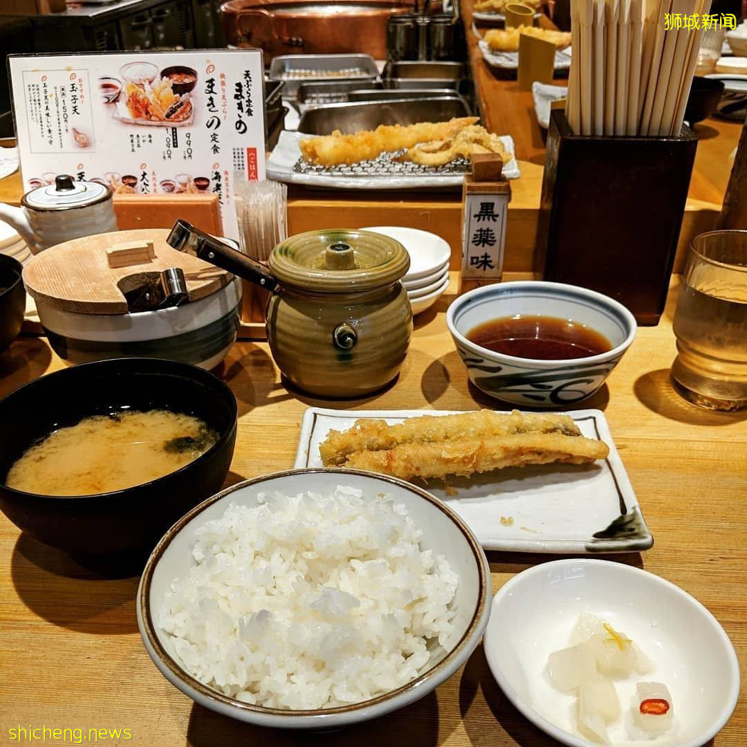 天妇罗专卖店Tempura Makino🍤新加坡首店开张!为期三天、免费送出鸡蛋天妇罗🎉