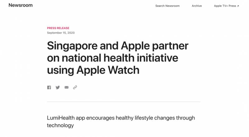 大手笔！新加坡政府喊你来买苹果手表！380新币奖励就问你要不要