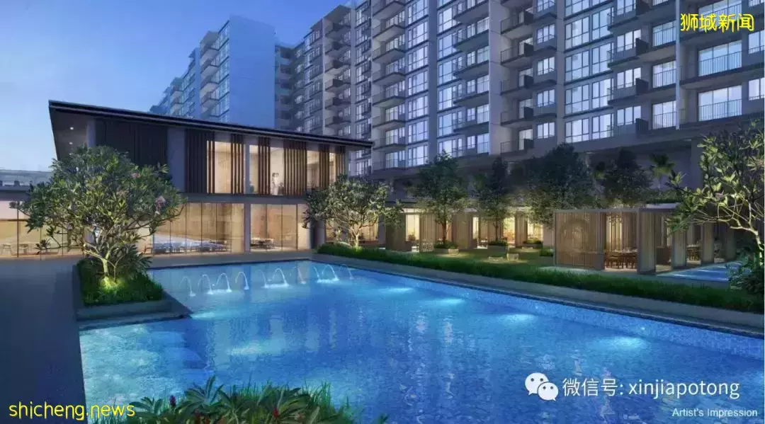 东部淡滨尼的聚宝园 四房和五房高达8万促销活动中,最便宜新楼盘,接近EC价格,每英尺只需1322起