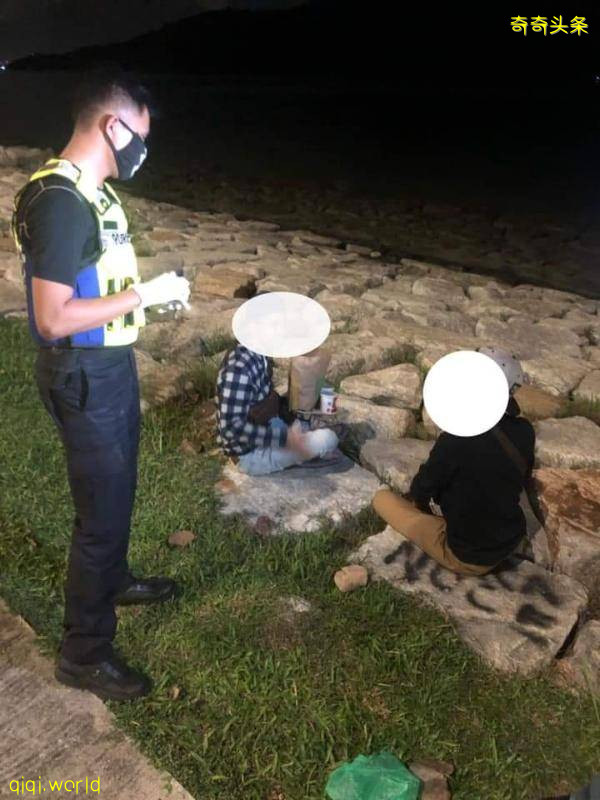 晚上到海邊吹風 · 42人違行管各被罰1千 !