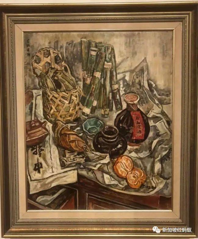 新加坡國家美術館辦華人畫家展，竟然沒有華文解說，連部長也忍不住