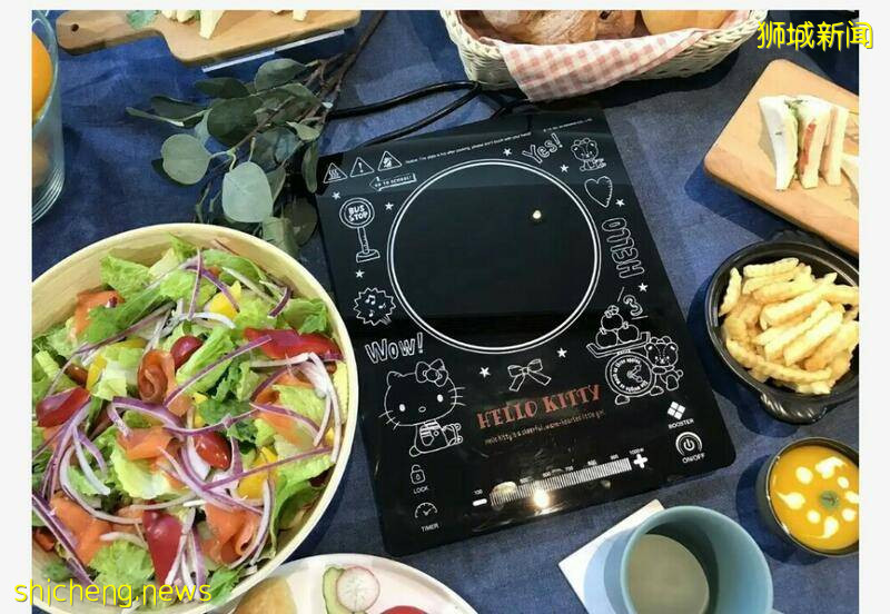 在家做饭也要萌萌哒!超可爱Hello Kitty厨具安利贴,给你一个颜值超高的厨房