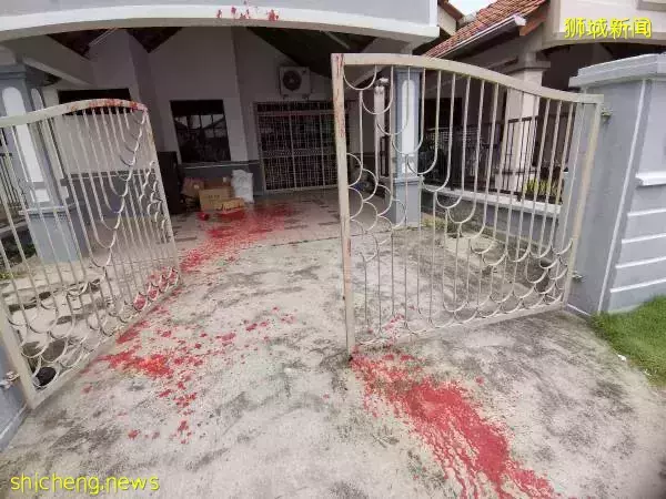 马劳狮城借钱 新山屋主挡灾 阿窿两度上门 泼漆 掷汽油弹