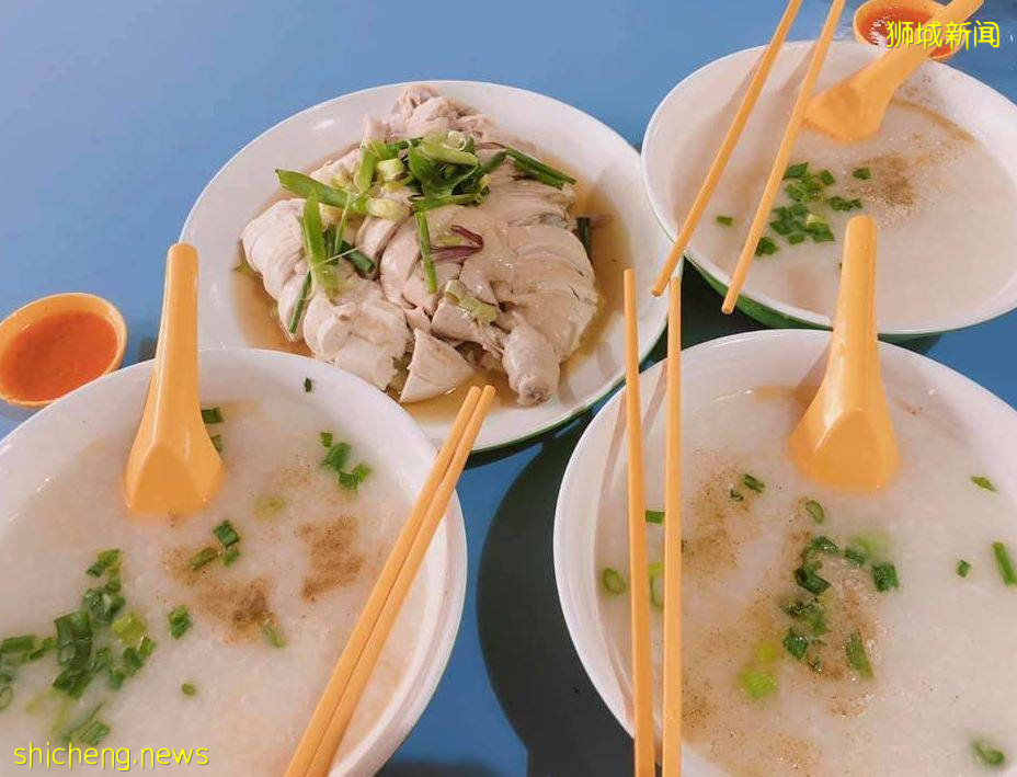 位于Jurong West 505市場的”蘇記熟食”,米其林潮州粥