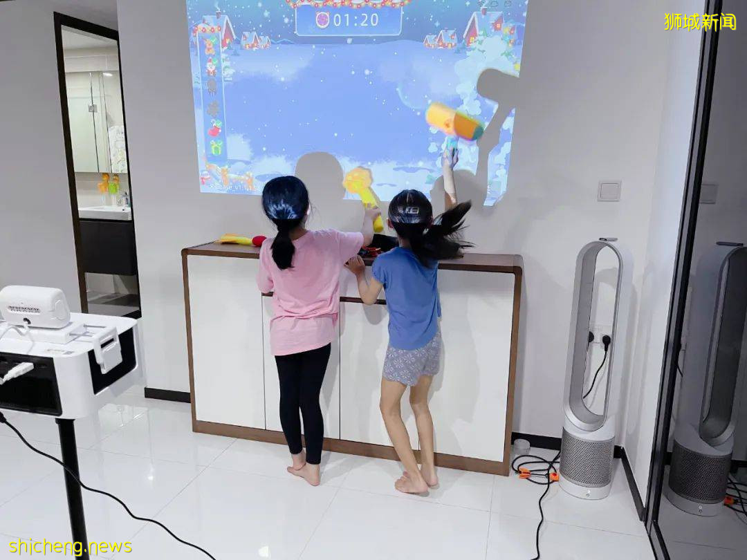 高科技！新加坡家庭必備的宅家神器，運動、教育、遊戲、投影儀功能......都有