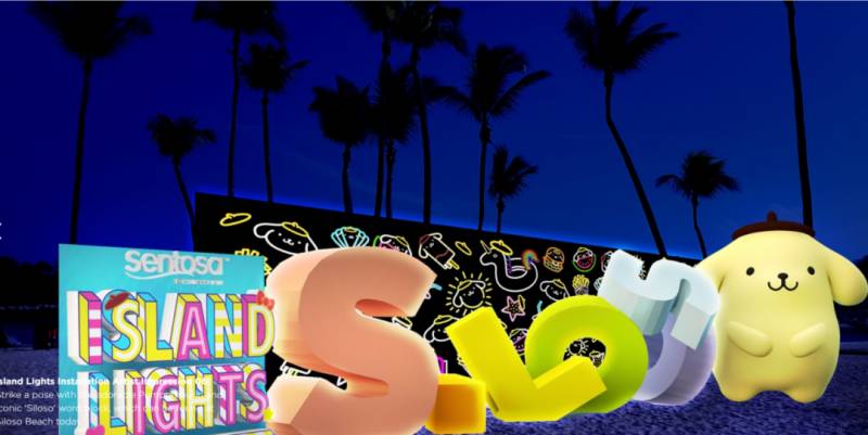 晚风徐徐的海岸,闪闪亮亮的Hello Kitty,圣淘沙全新打卡胜地已经开放啦