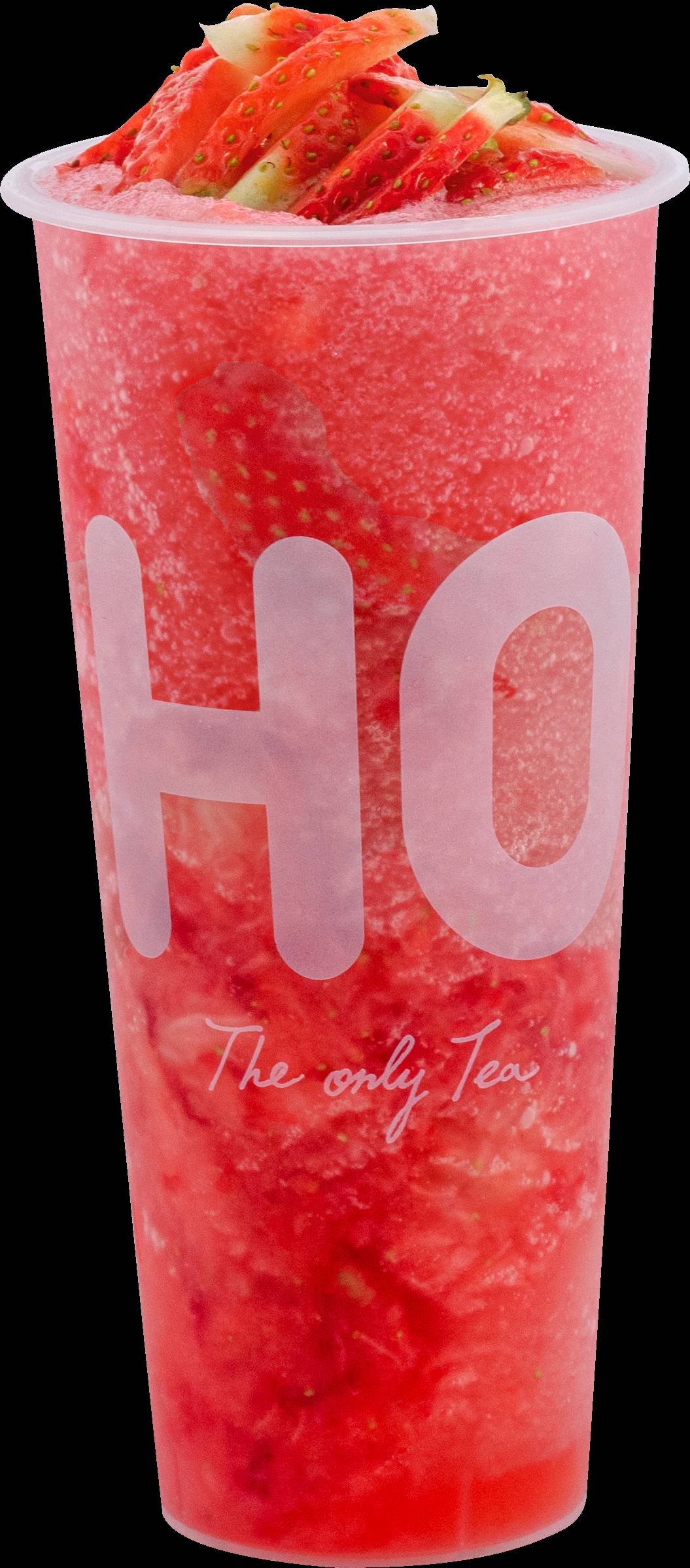 LiHO TEA推出草莓饮品，只供应到3月，错过等一年