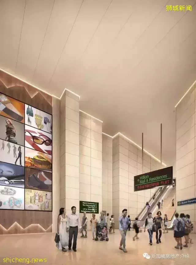 Hillion Residences(D23), 武吉班让地铁站的商住两用现房公寓