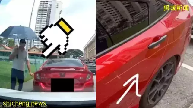 疑因停车位起争执 马国车主刮花本地汽车