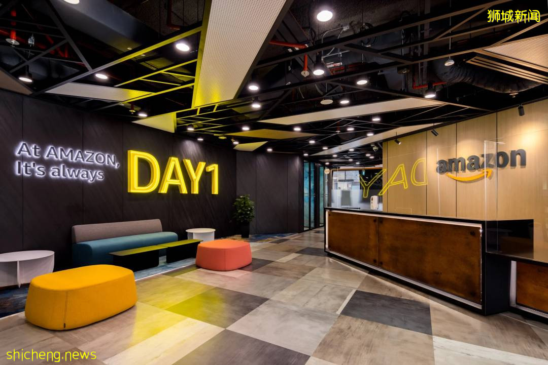 亚马逊在新加坡的超炫办公室曝光！正在高薪招聘200人