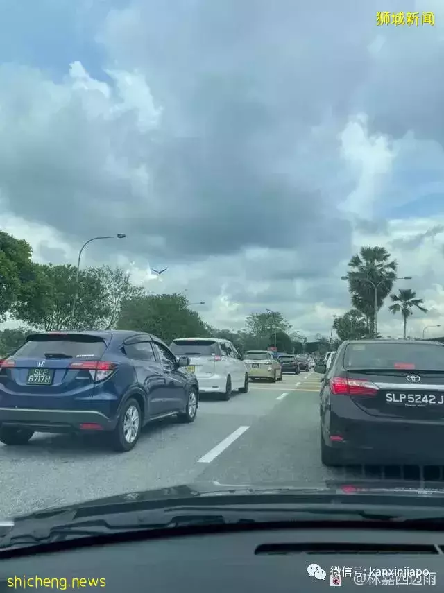 “在新加坡闷了两年,我终于开车回马来西亚探亲咯”