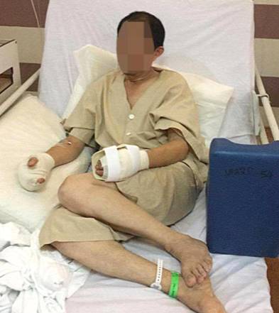 新加坡美女主播:“吓!中国卡车司机撞坏了我的宝马车...”