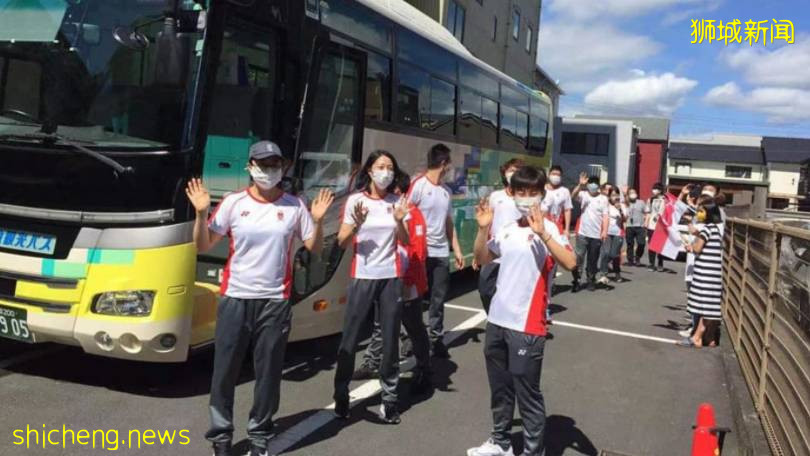 東京奧運會7月23日開幕,新加坡選手准備就緒