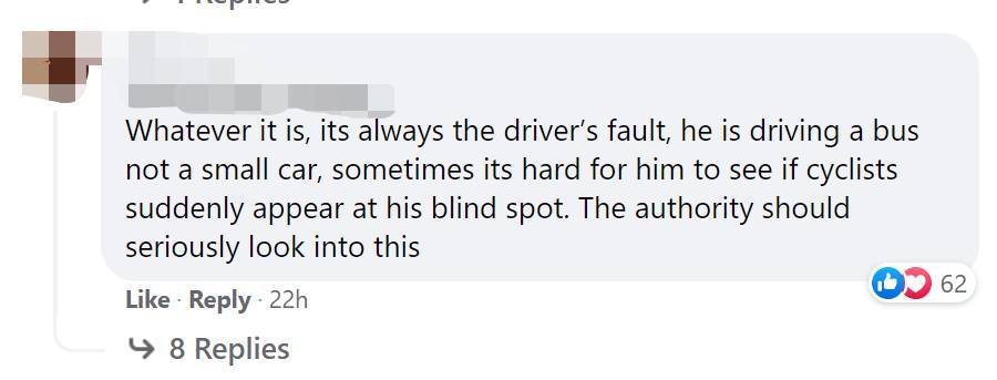 突發!他在新加坡騎車被卷入公交車底慘死!全島網民呼籲立法