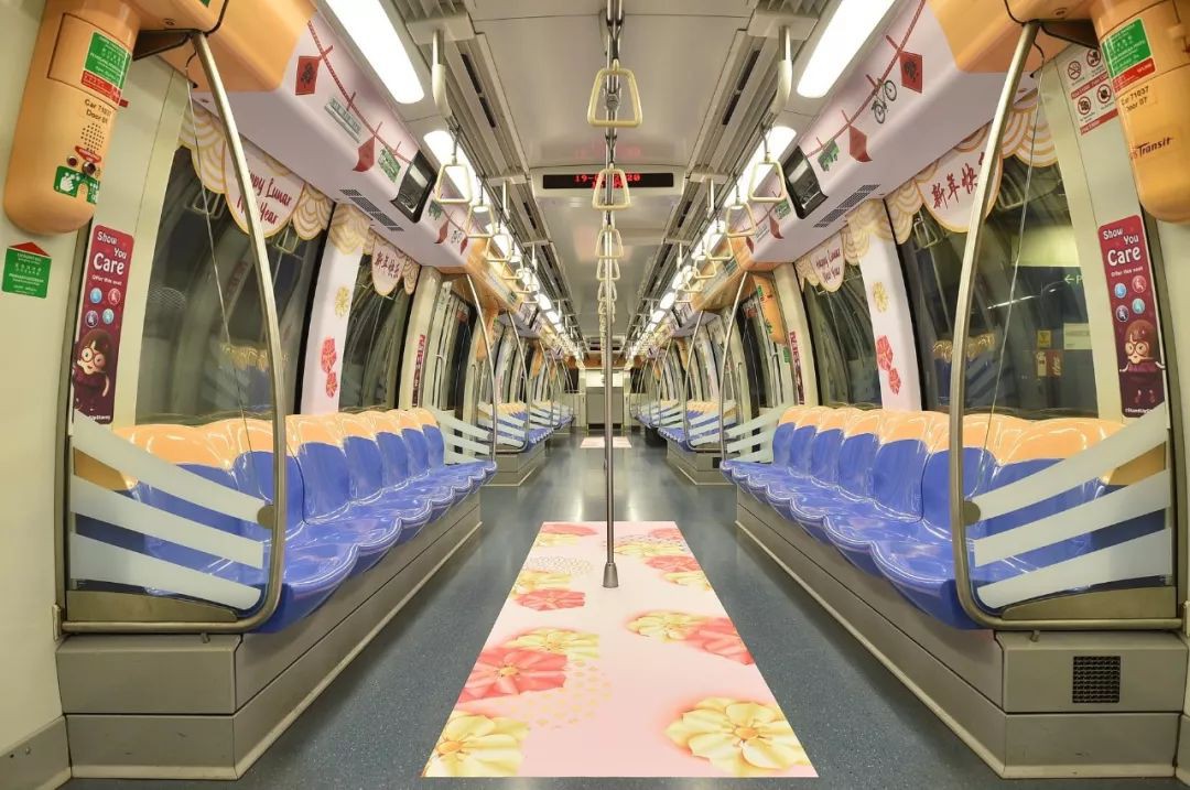 新加坡地铁车厢、站台，有大批老鼠出没~