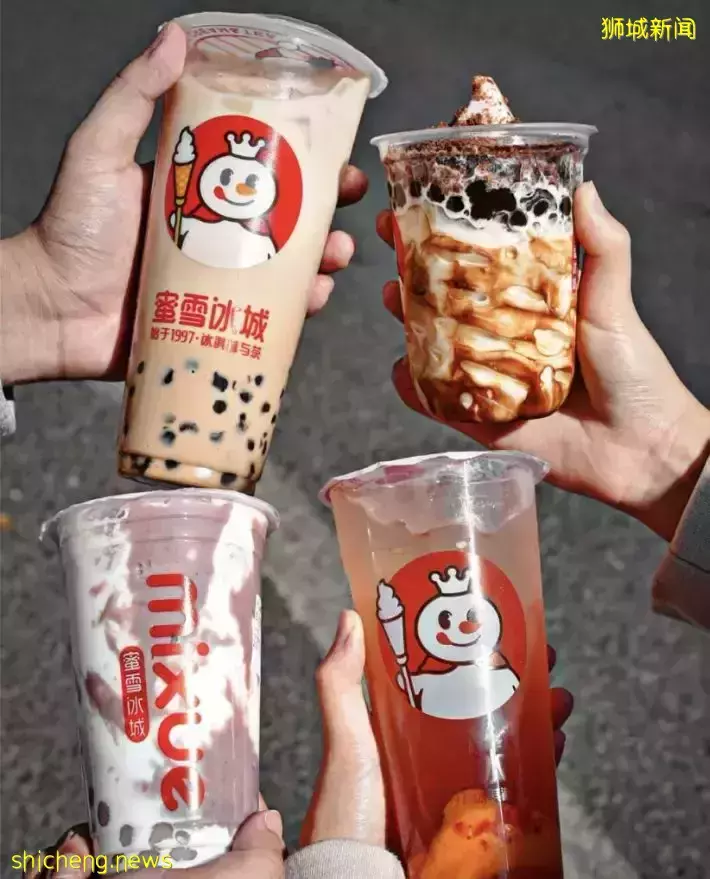 蜜雪冰城要来新加坡了哦!中国目前最火的连锁饮品店,平价又好喝