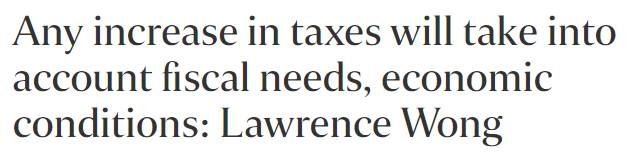 新加坡消費稅GST增至9%? 財政部長：這幾種稅都有可能增加