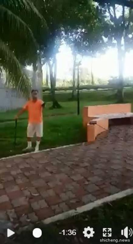 ◤新国延长CCB◢CCB去CCK公园 安哥打高球 路人看不过眼