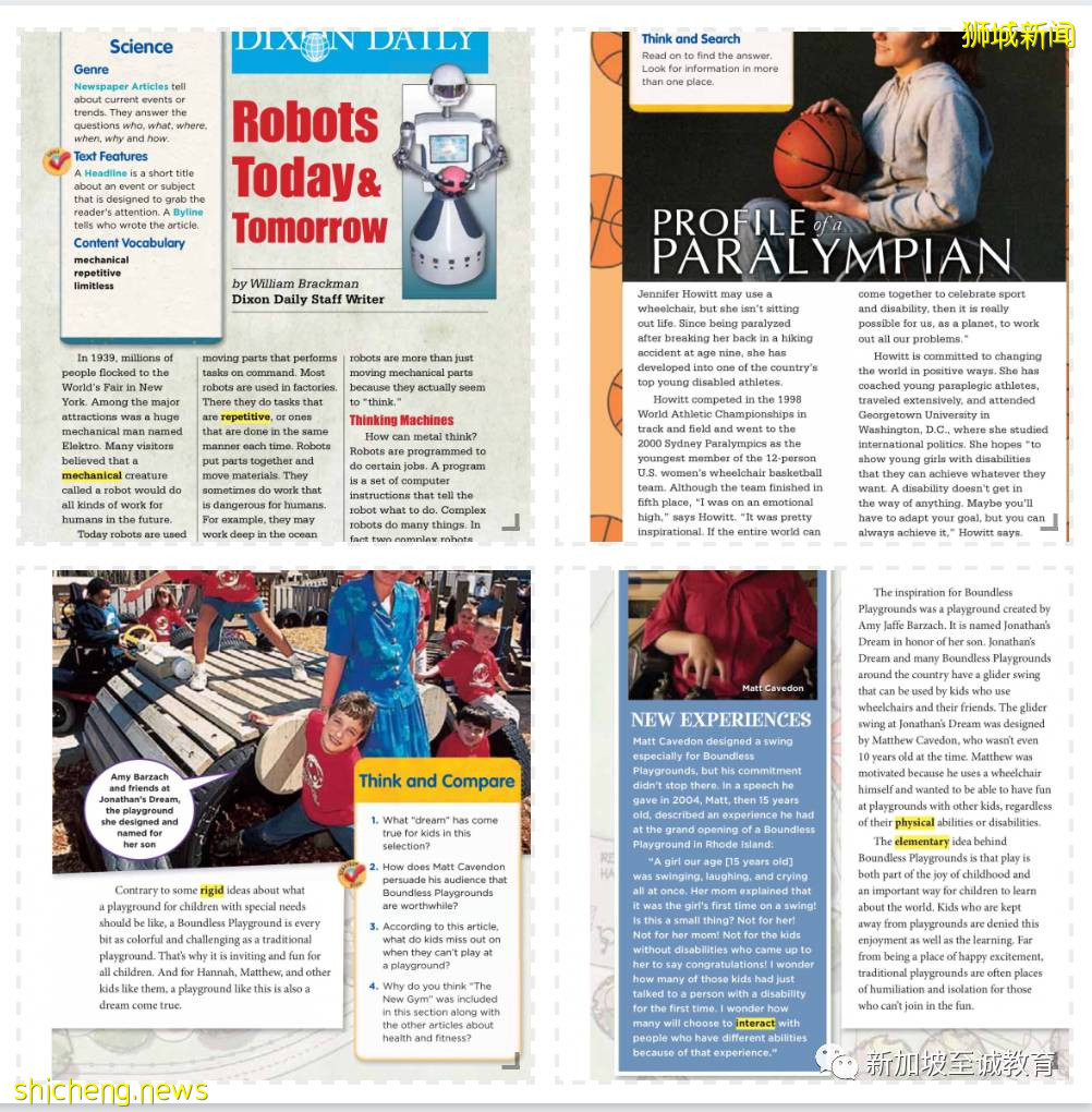 新加坡留學：看新加坡小學如何學習英文課