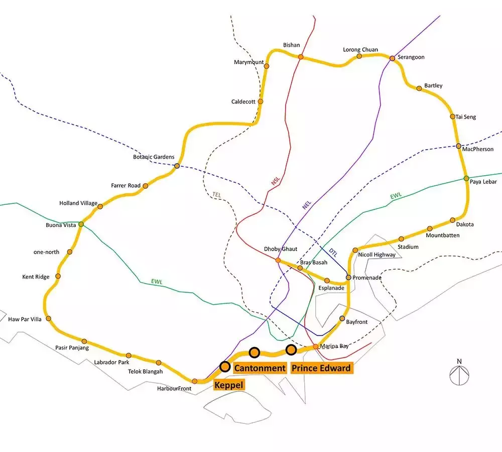 新加坡地铁环线,终于环上了!从圣淘沙直通滨海湾