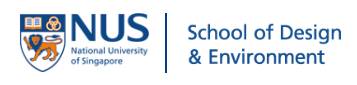 NUS設計與環境學院2022秋季入學申請已啓動！11月15日開放申請